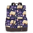 thumbnail image 1 of Fotbe Lavender Flowers Mochila Bolso con Estampado para Mujer, Mochila Antirrobo de Nylon Impermeable, Bolsa Ligera de Hombro, 1 of 4