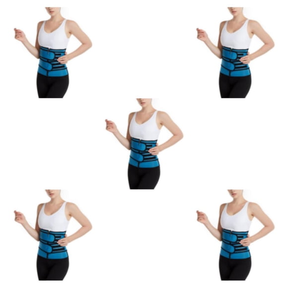 Minnieouse Entrenador de cintura Corsé de entrenamiento Recortador de cuerpo Neopreno Equipo de gimnasio de larga duración Elasticidad Type2 NO2