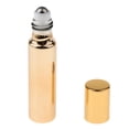 thumbnail image 3 of 5 Unids / Set Botellas de Rodillo de Reutilizables Frascos Tubo Contenedor con de material acero - Oro Yinane  botellas de aceite esencial vacías, 3 of 7