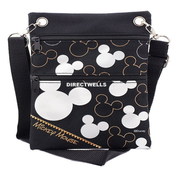 Mickey Mouse Black Silver Mini Shoudler Bag