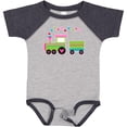 thumbnail image 3 of Inktastic Valentine Heart Train Boys or Girls Baby Bodysuit, 3 of 5