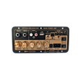 thumbnail image 1 of Placa amplificadora estéreo digital Bluetooth Subwoofer Micrófono dual Karaoke Amplificadores de coche Altavoz E GoldBlack ,GoldBlack, 1 of 5