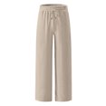 thumbnail image 4 of Paiwinds Men's Striped Straight-Leg Sport Pants with Drawstring Waist for a Classic Athletic Look and Casual Wear, 4 of 9