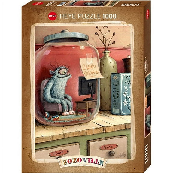Heye:  1000 Piece Jigsaw Puzzle/ Zozoville, Jarantine
