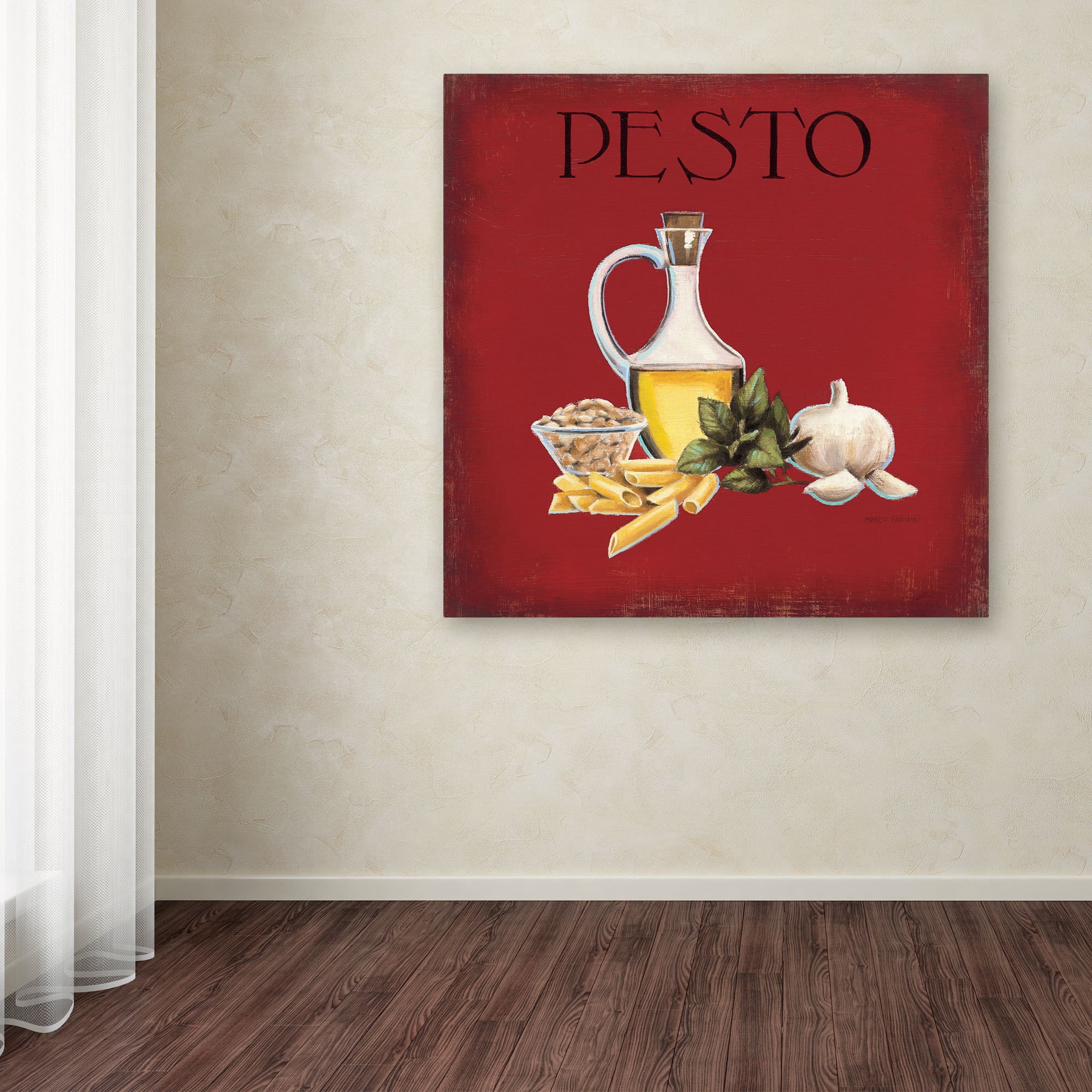 Trademark Fine Art "Italian Cuisine II" Canvas Art by Marco Fabiano