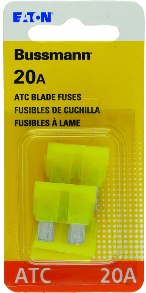 4 X 20 AMP Micro fuse Low profile Yellow 20A ATM Micro Blade 