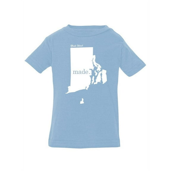 Made In Rhode Island T-Shirt Infant -Smartprints Designs, 12 Months
