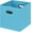 Blue, variant on Foldable Fabric Storage Cubes Bins with Dual Handles, Durable Organizer Baskets for Home and Closet, Stackable Storage Boxes for Toys, Clothes, and Office Supplies, Black and Gold