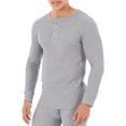 thumbnail image 3 of Big Mens Classic Thermal Henley Top, 3 of 8