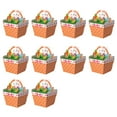 thumbnail image 2 of Easter Gift Boxes 10 Pack, Bunny Basket Shaped Party Favor Boxes Orange, Easter Decorations Easter Candy Boxes, Spring Holiday Decoration Supplies for Egg Celebration C, 2 of 5