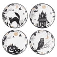thumbnail image 1 of Juego de platos Lenox Vintage Halloween Haunted Porcelain, 4 piezas, 1 of 6
