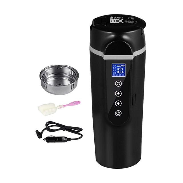 Taza de Calefacción para Coche Strade Fareast Limited 450 ml Negro