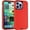 Red, variant on iPhone 14 Pro Max Heavy Duty Case {Shock Proof Case with 3 Layer Rubber, Shatter Resistant, [Tough Armour] Rugged Case Compatible for iPhone 14 Pro Max} Red