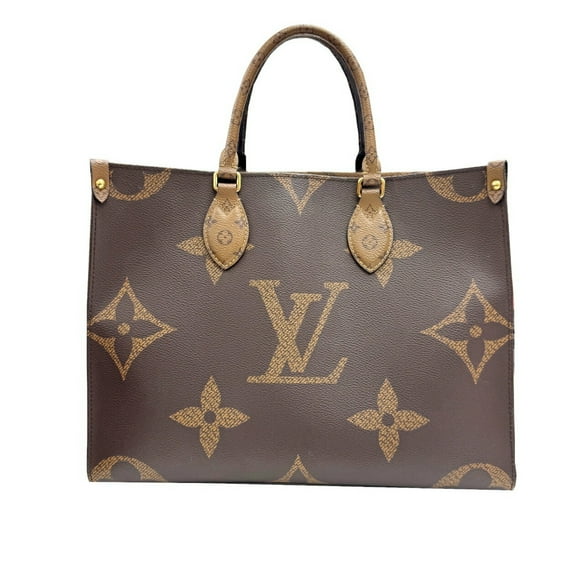 Pre-Owned LOUIS VUITTON On the Go MM M45321 Monogram Giant Reverse Tote Bag, Handbag... (Good)