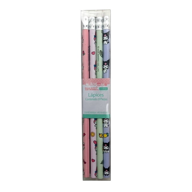 Set de Lapices MyShop Hello Kitty y sus amigos 8 Piezas