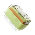 thumbnail image 1 of Jabonera con ruedas TUNC almacenamiento manos libres verde, 1 of 4