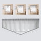 thumbnail image 5 of Cenefa con bolsillo para barra moderna, cortinas cortas de privacidad, cenefa para ventana, cocina Gris Zulema cenefas de cortina, 5 of 8