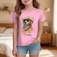 thumbnail image 2 of Quealent 250 Years USA Shirt for Kids 1776 American Flag Graphic Shirt Boys Girls Patriotic Short Sleeve 4th of July Tee Top 4-13Y (Pink, 9-10 Years), 2 of 5