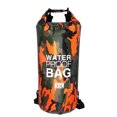 thumbnail image 1 of Sonducket Bolsa de natación impermeable de 15/20L/30L, de saco seco, colores de camuflaje, pesca, canotaje, kayak, almacenamiento, bolsa de Deportes acuáticos camuflaje naranja 24x72cm Sonducket OD1303-06B, 1 of 6