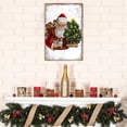 thumbnail image 5 of Deeceymbur Retro American Style 22-Inch Tin Wall Art Christmas Decor Unframed Red for Holiday Home Decoration Multicolor-A, 5 of 6