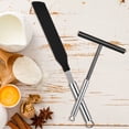 thumbnail image 2 of 1 set práctico Cake Cream Scraper Pancake Spatula Suministros de cocina (plata), 2 of 5