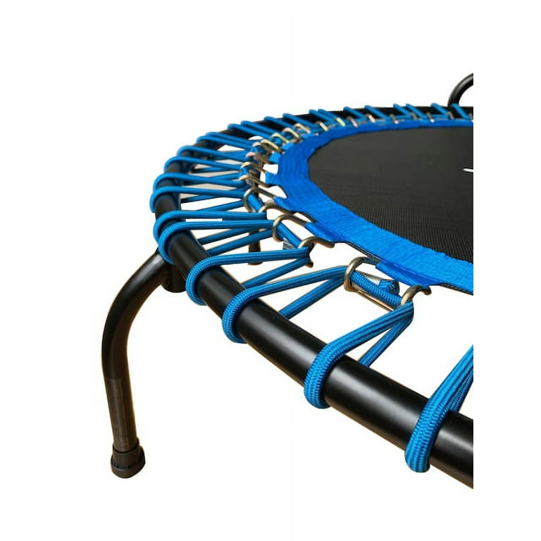 Airzone 38 Fitness Bungee Trampoline Exercise Rebounder with Removable Pad Blue Walmart