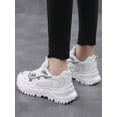 thumbnail image 3 of GLYGML Women's Chunky Platform Sneakers Breathable Mesh Dad Shoes Non-Slip Thick Sole for Daily Casual Wear & Street Style, 3 of 5