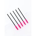 thumbnail image 3 of 100 cepillos desechables para pestañas de color rojo rosa, cepillos desechables para pestañas, herramientas de maquillaje, aplicador de cepillo para cejas y rímel Sincero Electrónica, 3 of 5