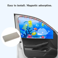 thumbnail image 3 of Labymos Magnetic Retractable Car Side Window Bera And Rabbit-Arc Driving, 3 of 7