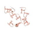 thumbnail image 2 of Fornituras para Pendientes No Perforados Posterior de Rosca Piezas con Pegamento Pno en Almohadil Fornituras para Pendientes Re BLESIY Resultados de la joyería del pendiente del clip, 2 of 7