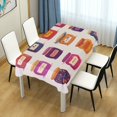 thumbnail image 4 of Yayeee Tablecloths 54" x 54" Rectangle Wrinkle Resistant Party Table Cover, Jam Jars, 4 of 8