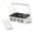 White, variant on High-End Retro Bluetooth CD Player Disc Music Player Stylish Audio System for Home Use