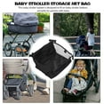 thumbnail image 7 of Stroller Storage Bag Under Baby Stroller Storage Basket Pushchair Pram Bottom Basket, 7 of 7