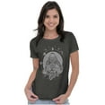 thumbnail image 3 of Cosmos Astronaut Space Stylish Womens Fitted Plus Size Graphic Tee Brisco Brands 3X, 3 of 4