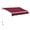 Wine Red, variant on Outsunny 100" x 84" Wine Red Manually Retractable Patio Awning
