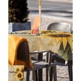 thumbnail image 5 of nqOlkjepod Sunflower Outdoor Tablecloth with Umbrella Hole & Zipper, Welcome Vintage Summer Botanical Pastoral Square Table Cover 54x54 Inch, Dining Waterproof Table Cloth Protector for Patio/Party, 5 of 7
