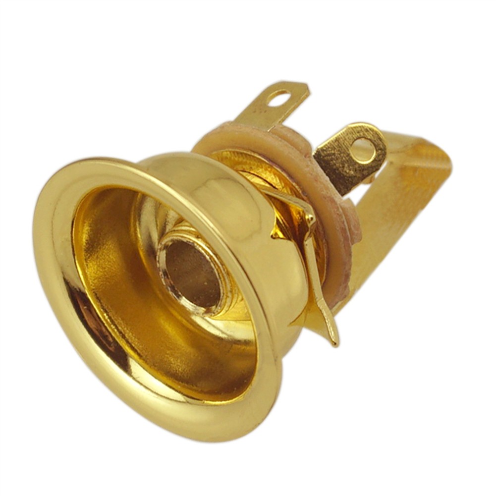 6.35mm Jack Plug Socket Output Plate for Tele Electric Guitar Parts