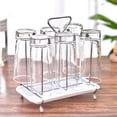 thumbnail image 3 of SDFGTstore Efficient Water Cup Drip Tray Portable Cup Drying Holder with Tray Cup Organizer, 3 of 13
