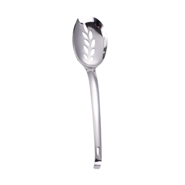 Cuchara para servir de acero inoxidable Utensilio para servir Cucharón para salsa Cuchara para servir Ranurado