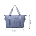 thumbnail image 3 of Vrorvz Sac de Sport et de Voyage Extensible Grande Capacité Léger avec Séparation Sec Humide pour Week-Ends Valise d'Avion Compatible, 3 of 8