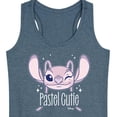 thumbnail image 3 of Disney - Lilo & Stitch - Angel's A Pastel Cutie - Women's Racerback Tank Top, 3 of 5