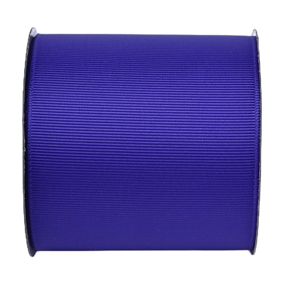 Gwen Studios 3" Purple Grosgrain Ribbon, 7 Yards