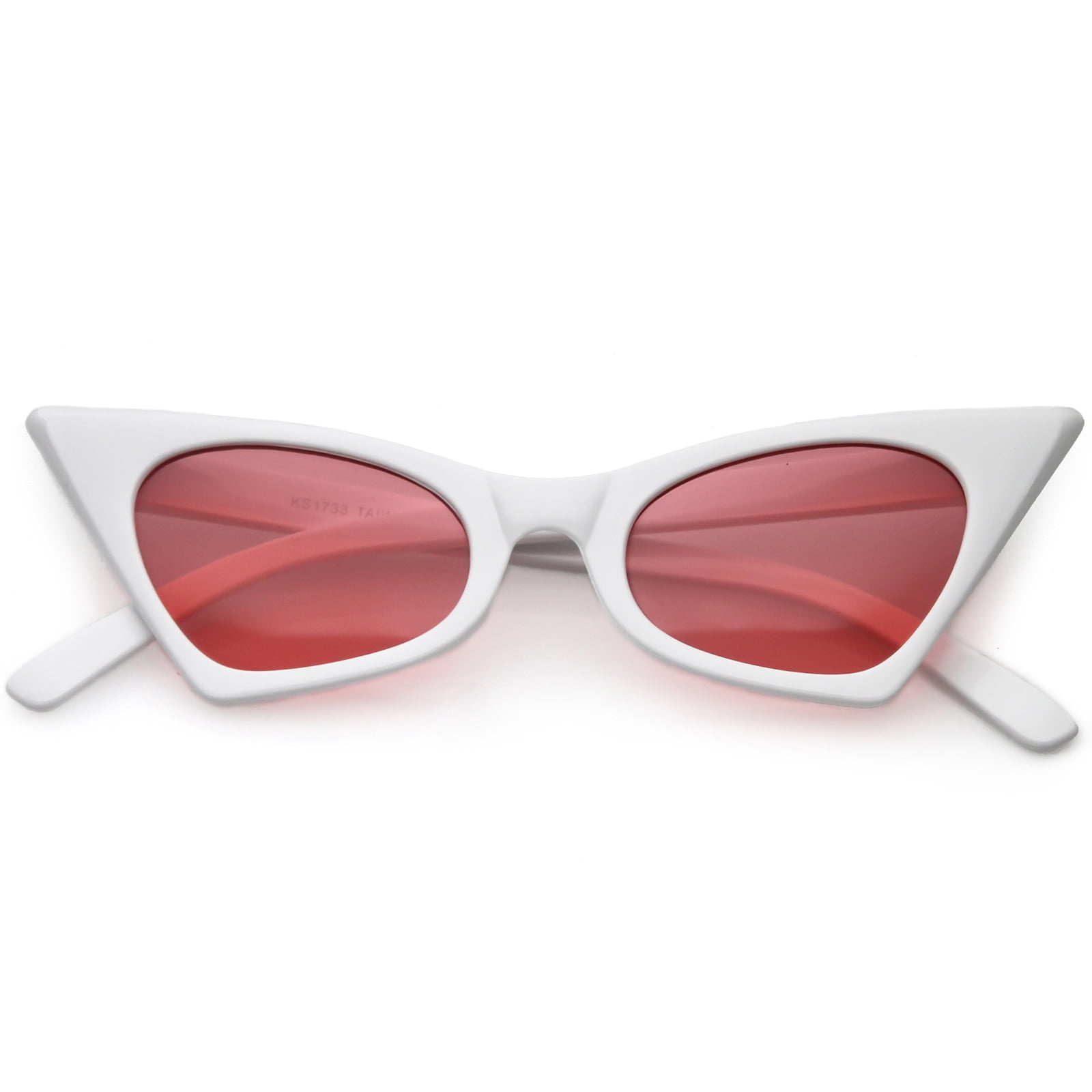 high pointed cat eye sunglasses