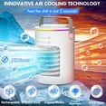 Portable Air Conditioners, 3 Speeds Rechargeable Evaporative Air Cooler