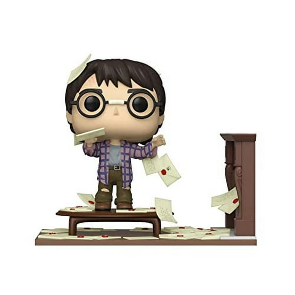 Funko POP! Harry Potter Deluxe Vinyl Figure | Harry Potter with Hogwarts Letters