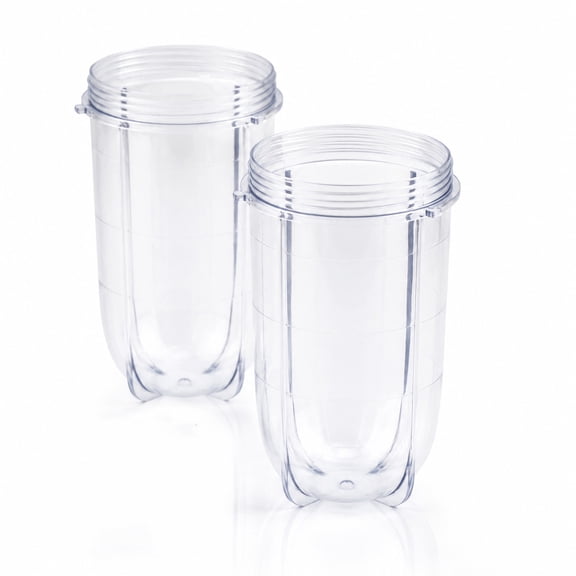 2 Pack 16 oz Tall Cup Replacement Part for Magic Bullet MB1001 250W Blenders