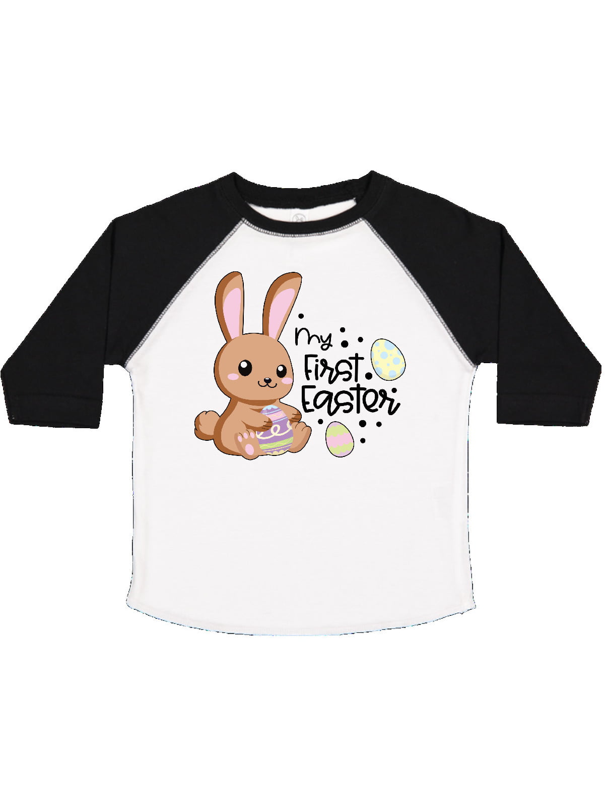inktastic Bunny Rabbit 1st Easter Toddler T-Shirt 