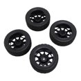 thumbnail image 1 of 4 Pcs Pneus RC Rally pour Voiture Adaptés pour TT01 XV02 70mm Échelle 1:10 Plastique Nylon Moyeu de Roue RC, 1 of 7