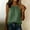A1 Green, variant on Gauze Shirts for Women Halter Top Button Hem Shirts Casual Summer Gauze Shirt Boho Shirts Loose Fit Cami Y2K Cute Tops Summer Clothes Solid Color Shirts Plus Size Shirts