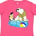 thumbnail image 4 of Inktastic Penguin and Polar Bear Iceberg Beach Bums Boys or Girls Toddler T-Shirt, 4 of 5